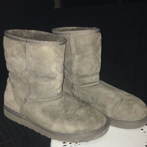 Grey Classic Short Ugg